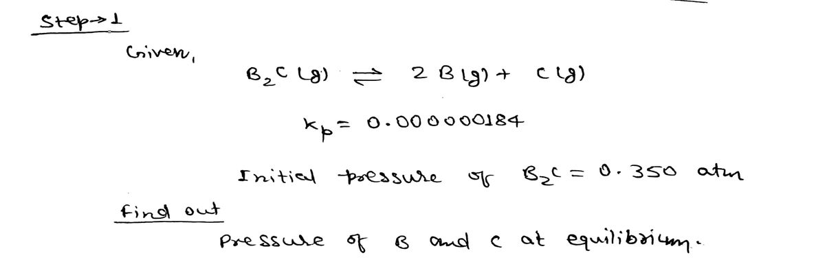 Chemistry homework question answer, step 1, image 1